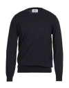 Alpha Studio Man Sweater Midnight Blue Size 42 Cotton
