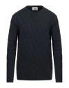 Alpha Studio Man Sweater Midnight Blue Size 44 Cotton, Polyamide