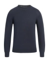 Alpha Studio Man Sweater Midnight Blue Size 44 Cotton, Polyamide