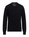 Alpha Studio Man Sweater Midnight Blue Size 44 Merino Wool