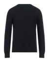 Alpha Studio Man Sweater Midnight Blue Size 44 Wool