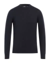 Alpha Studio Man Sweater Midnight Blue Size 48 Geelong Wool