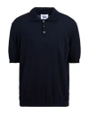 Alpha Studio Man Sweater Midnight Blue Size 50 Cotton