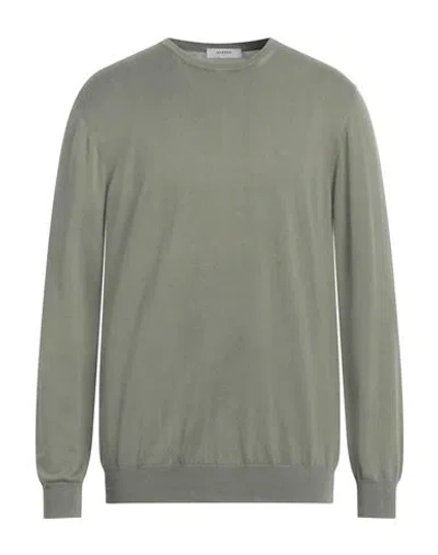 Alpha Studio Man Sweater Military Green Size 44 Cotton