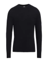 Alpha Studio Man Sweater Navy Blue Size 48 Wool