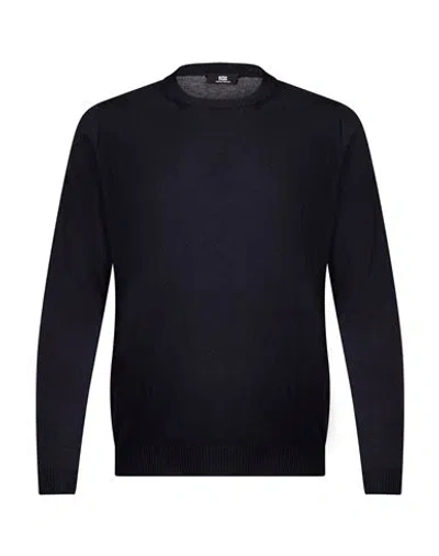 Alpha Studio Man Sweater Navy Size 38 Cotton, Cashmere