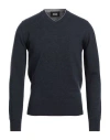 Alpha Studio Man Sweater Navy Size 38 Geelong Wool