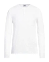 Alpha Studio Man Sweater Off White Size 40 Cotton In White