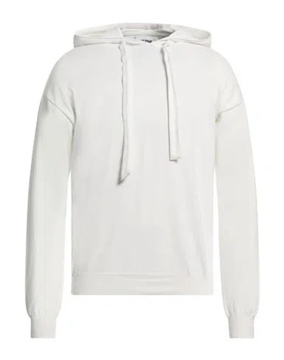 Alpha Studio Man Sweater Off White Size 44 Cotton In Neutral