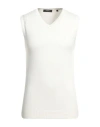 Alpha Studio Man Sweater Off White Size L Viscose, Polyamide