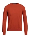 Alpha Studio Sweaters In Orange