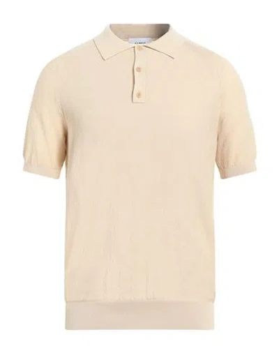 Alpha Studio Man Sweater Sand Size 40 Cotton In Beige