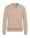 Alpha Studio Man Sweater Sand Size 42 Cotton