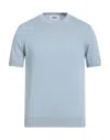 Alpha Studio Sweaters In Blue
