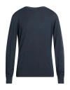 Alpha Studio Man Sweater Slate Blue Size 42 Merino Wool