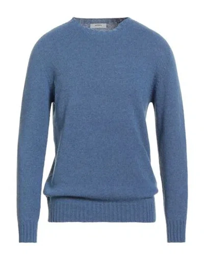Alpha Studio Man Sweater Slate Blue Size 44 Recycled Wool, Ecovero Viscose, Recycled Polyamide, Recy