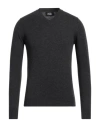 Alpha Studio Man Sweater Grey Size 44 Merino Wool, Lambskin