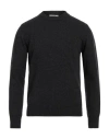 Alpha Studio Man Sweater Steel Grey Size 44 Wool