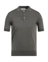 Alpha Studio Sweaters In Grey