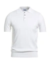 Alpha Studio Man Sweater White Size 36 Cotton