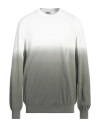 Alpha Studio Man Sweater White Size 40 Cotton In White