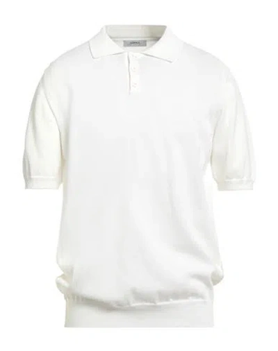Alpha Studio Man Sweater White Size 46 Cotton