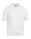 Alpha Studio Man Sweater White Size 48 Cotton