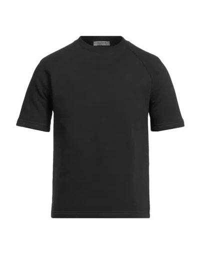 Alpha Studio Man Sweatshirt Black Size 44 Cotton