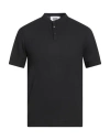Alpha Studio Man T-shirt Black Size 38 Cotton, Elastane