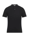 Alpha Studio Man T-shirt Black Size 42 Cotton, Elastane In Black