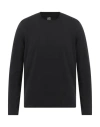 Alpha Studio Man T-shirt Black Size 40 Cotton, Elastane