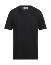 Alpha Studio Man T-shirt Black Size 50 Cotton, Elastane