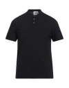 Alpha Studio Man T-shirt Midnight Blue Size 46 Cotton, Elastane In Blue