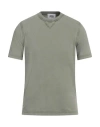 Alpha Studio Man T-shirt Sage Green Size 44 Cotton