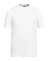 Alpha Studio Man T-shirt White Size 48 Cotton In White