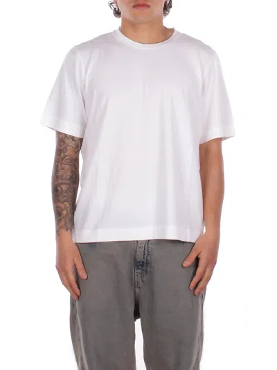 Alpha Studio Man T-shirt Au5331c 1000 T-shirt Relaxed Fit White