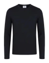 Alpha Studio Man T-shirt Midnight Blue Size 48 Cotton, Elastane