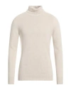 Alpha Studio Man Turtleneck Beige Size 44 Recycled Wool, Ecovero Viscose, Recycled Polyamide, Recycl