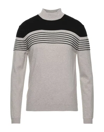 Alpha Studio Turtlenecks In Beige