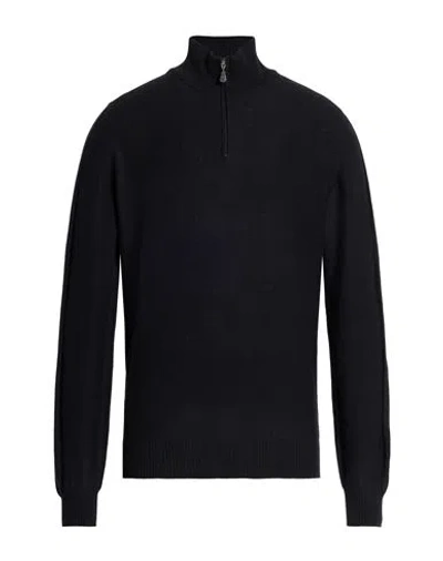 Alpha Studio Man Turtleneck Black Size 42 Geelong Wool