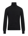 Alpha Studio Man Turtleneck Black Size 44 Geelong Wool