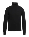 Alpha Studio Man Turtleneck Steel Grey Size 44 Wool