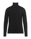 Alpha Studio Man Turtleneck Black Size 46 Merino Wool
