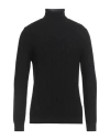 Alpha Studio Man Turtleneck Black Size 46 Wool