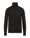 Alpha Studio Turtlenecks In Brown