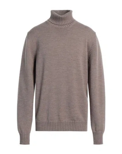 ALPHA STUDIO ALPHA STUDIO MAN TURTLENECK GREY SIZE 44 MERINO WOOL