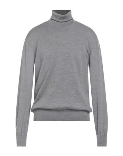 ALPHA STUDIO ALPHA STUDIO MAN TURTLENECK GREY SIZE 48 MERINO WOOL