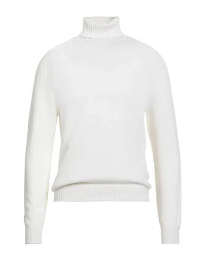ALPHA STUDIO ALPHA STUDIO MAN TURTLENECK IVORY SIZE 44 WOOL, VISCOSE, POLYAMIDE, CASHMERE