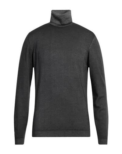 ALPHA STUDIO ALPHA STUDIO MAN TURTLENECK LEAD SIZE 46 MERINO WOOL