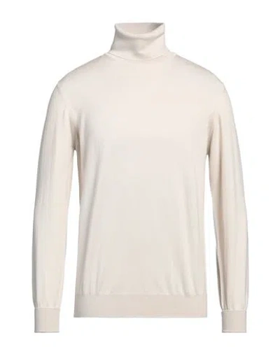 ALPHA STUDIO ALPHA STUDIO MAN TURTLENECK LIGHT GREY SIZE 36 MERINO WOOL